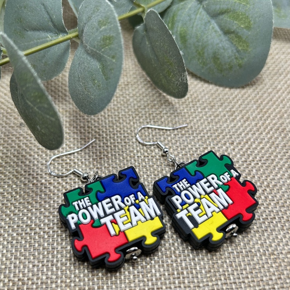 Autism Awareness Earrings